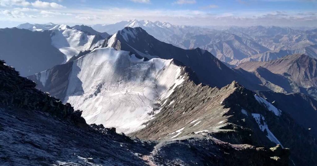 Stok Kangri at 6,153 metres